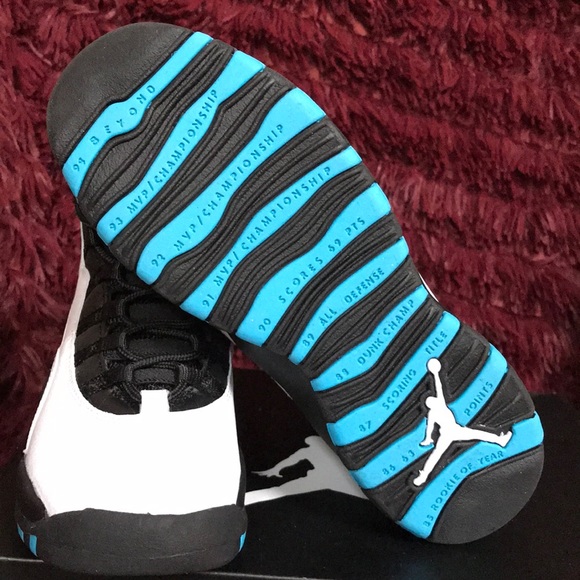 Air Jordan 10 Retro (GS) Powder Blue - Picture 3 of 5